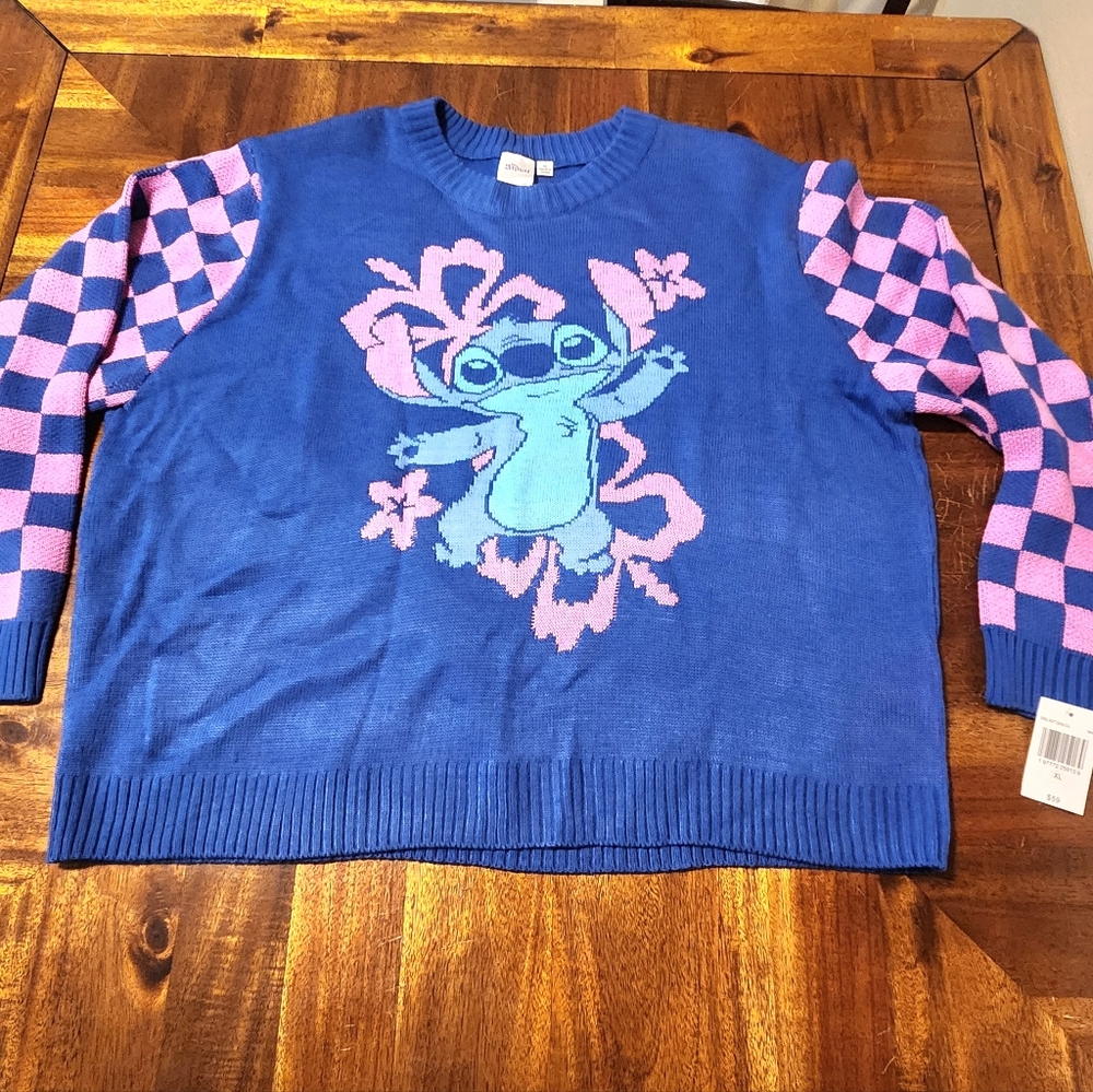 Disney Stitch Sweater Size XL
